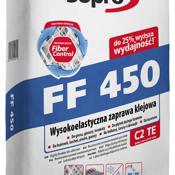 Високоеластична клейова суміш Sopro FF 450